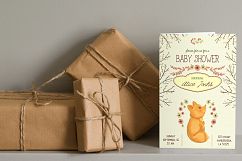 Baby shower autumn forest Product Image 7