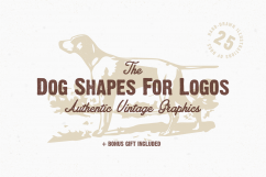 The Dog Shapes For Logos Pack Product Image 1
