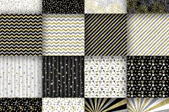 New Year Glitter Digital Paper Product Image 3