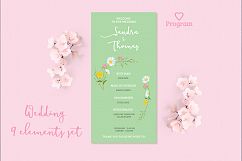 Summer Wedding Invitation Set Product Image 5