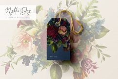 Night and Day Floral Bouquet Graphics Product Image 8