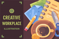 Creative workplace Product Image 1