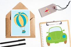 Stitched Transport graphics and illustrations Product Image 4