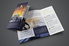 Trifold Oil And Gas Flyer Template Product Image 5