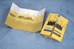 8.5×14 Gatefold Brochure Mockups Product Image 5