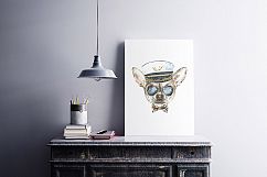 Watercolor Dogs. Animal creator. Product Image 10