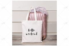 Weekend Bag Mockup. JPEG Product Image 1