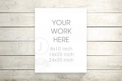 canvas mockup, Scandinavian mockup, canvas 8x10 Product Image 2