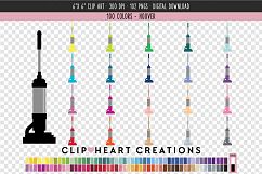 Upright Vacuum Cleaner Clip Art - 100 Clip Art Graphics Product Image 1
