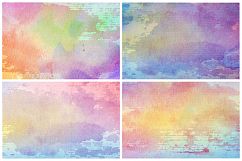 50 Watercolor Backgrounds Product Image 10