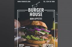 Burger House Design Templates Bundle Product Image 9