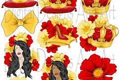 She`s a Queen clipart set Product Image 4