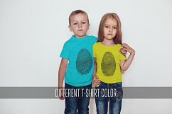 Kids T-Shirt Mock-Up Vol.7 2017 Product Image 3