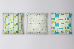 8 Seamless Mid Century Modern Patterns Product Image 2