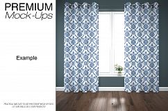 Curtains &amp; Pillow Mockup Pack Product Image 10