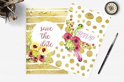 36 gold patterns and textures Product Image 3