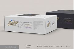 Presentation of Cartoon Box Design Mockup Product Image 8