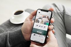 iPhone X Mock-Up Office Style Product Image 3