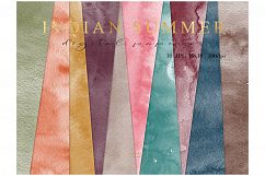 Watercolor Washes Digital Paper - Autumn Colors Product Image 1