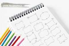 Chalk Doodle Frames graphics and illustrations Product Image 3