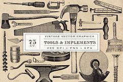 Vintage Tool &amp; Implement Graphics Product Image 1