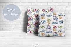 Boho succulent wedding clipart Product Image 6