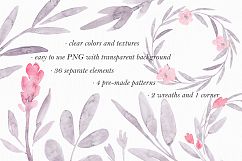 FLORAL ROMANCE Watercolor Peonies Pack Product Image 2