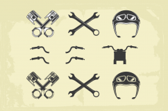 Vintage Motorcycle Badge Vol.01 Product Image 5
