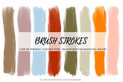 Halloween Brush Strokes,Autumn Brush Product Image 1
