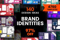 Brand Identity Design Templates Bundle SALE Product Image 1