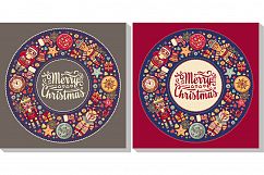 Christmas template. Big bundle. 30 greeting card. Christmas invitation. Xmas flyer Product Image 4