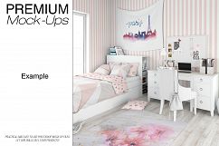 Kids Room - Bed Set, Tapestry, Rug &amp; Pillows Set Product Image 14