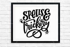 Halloween Hand Lettered Cut Files Bundle, SVG DXF EPS PNG Product Image 9
