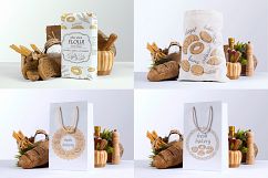 Sketch of bread and pastries. Product Image 4