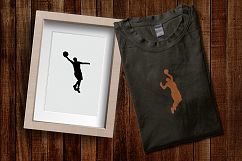 Basketball players. Silhouettes. Product Image 2