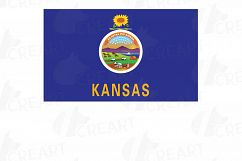 USA Capital and States flags Clip Art collection for Print Product Image 7