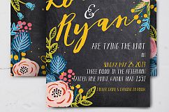 Black Floral Wedding Package Suite Product Image 4