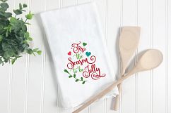 Tis the Season to be Jolly - Christmas SVG Cut File DXF PNG Product Image 2