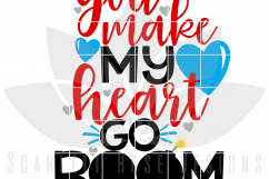 You Make my Heart go Boom SVG Product Image 2