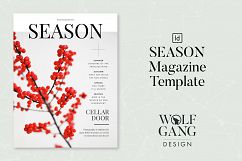 SEASON Magazine Template Product Image 1