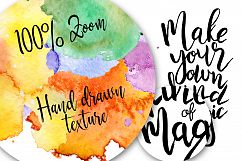 Hand drawn watercolor Inspirational quotes DIY pack Product Image 12