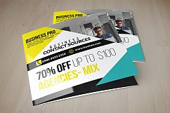 Business Square Trifold Brochure Product Image 1