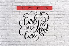 Curly hair don`t care Product Image 1