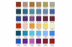 36 Glitter and Solid Color Princess Red and Indigo Papers Product Image 4