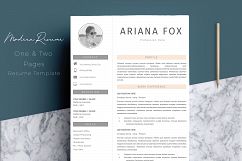 Creative Chic Resume Template Design Product Image 1