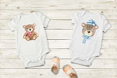 Watercolor Teddy Bears Product Image 5