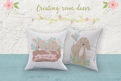 Spring time Doggies illustration set Product Image 2