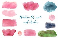 The Willie&#039;s Dinner - Watercolor Clip Art Set Product Image 7