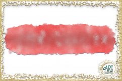 Scarlet Red Splotches Brush Strokes Clipart crimson Glitter  24 PNG - transparent background images Product Image 2