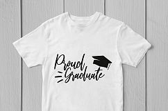 Proud Graduate - Graduation SVG EPS DXF PNG Cutting Files Product Image 2